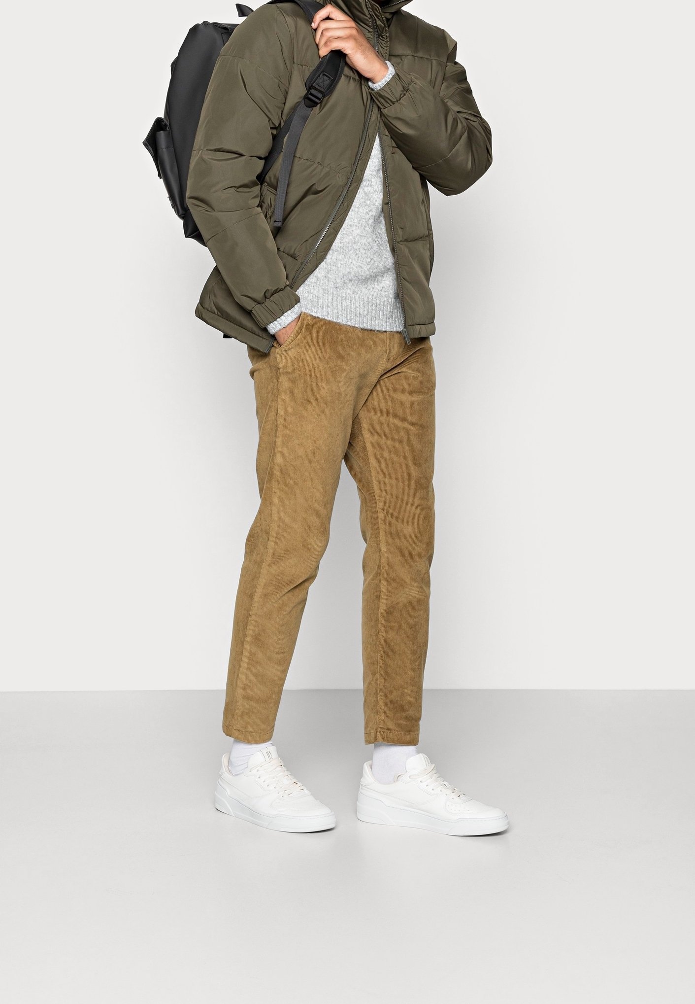 Jaqueta Selected Homme Winter - cáqui