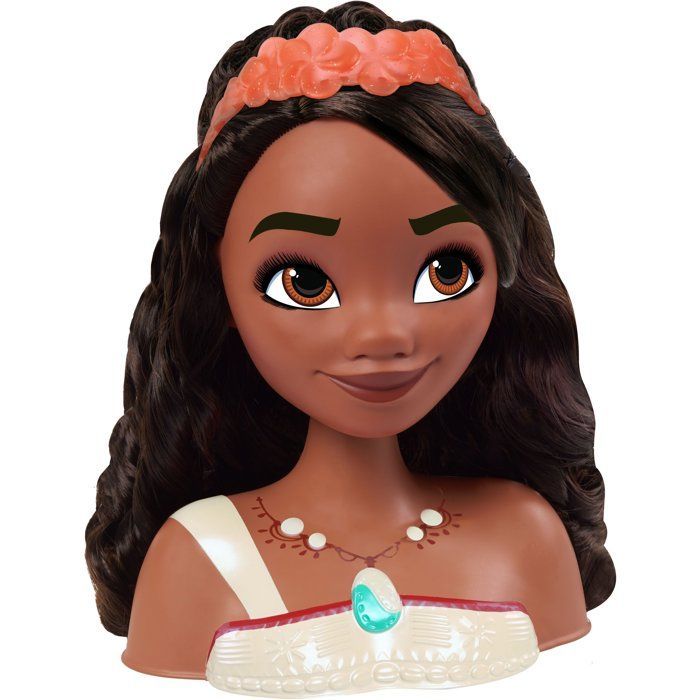 Tête à coiffer - DISNEY Princess - Vaiana - 6 accessoires - Dès 3 ans