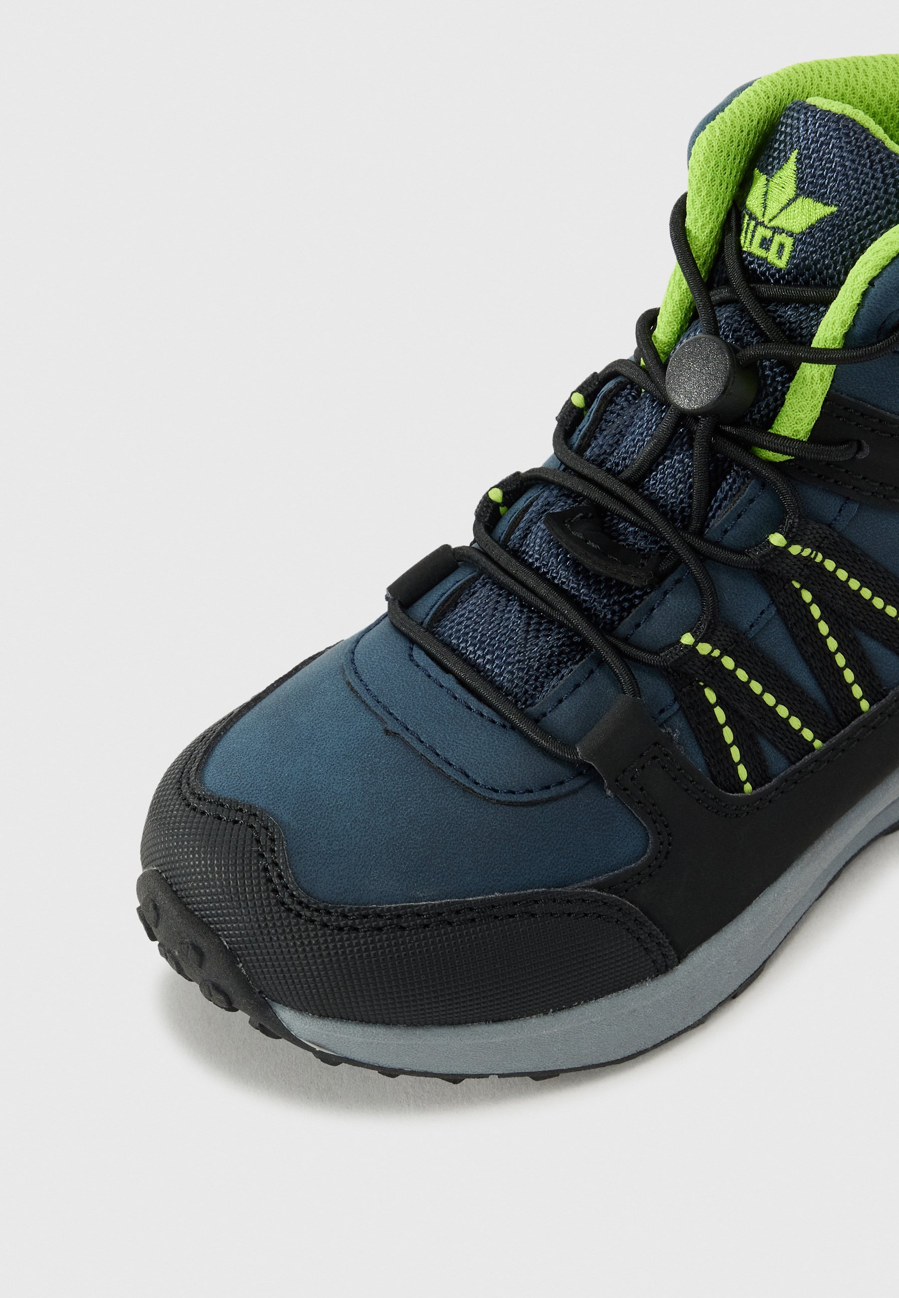 LICO SELFOSS TEX - Wandelschoenen - marineblauw/zwart/citroen