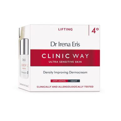 Dr. Irena Eris Clinic Way Density Enhancing Dermocream 4 Night Cream s zhušťujícím a liftingovým účinkem 50 ml
