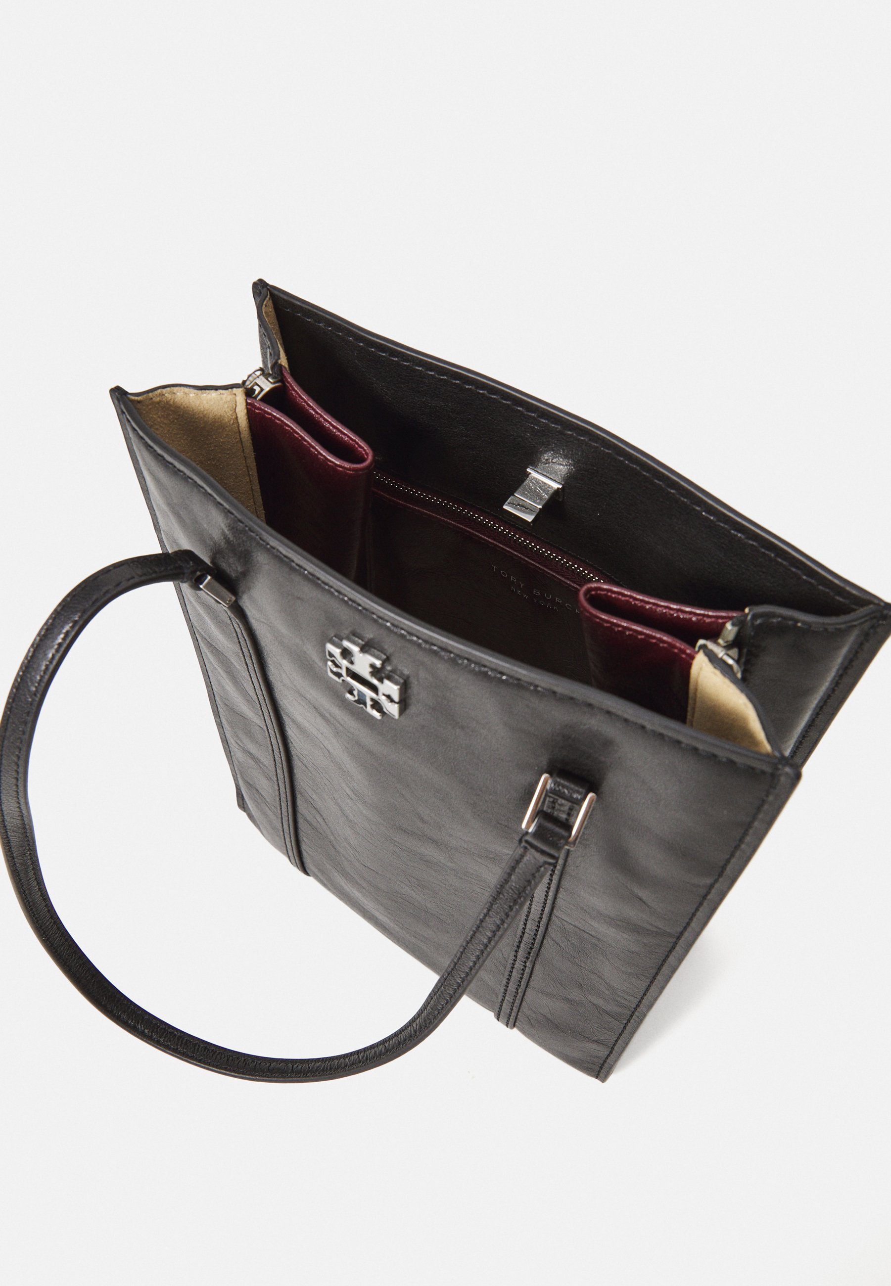 Tory Burch TURNLOCK SMALL TOTE - Kabelka - čierna