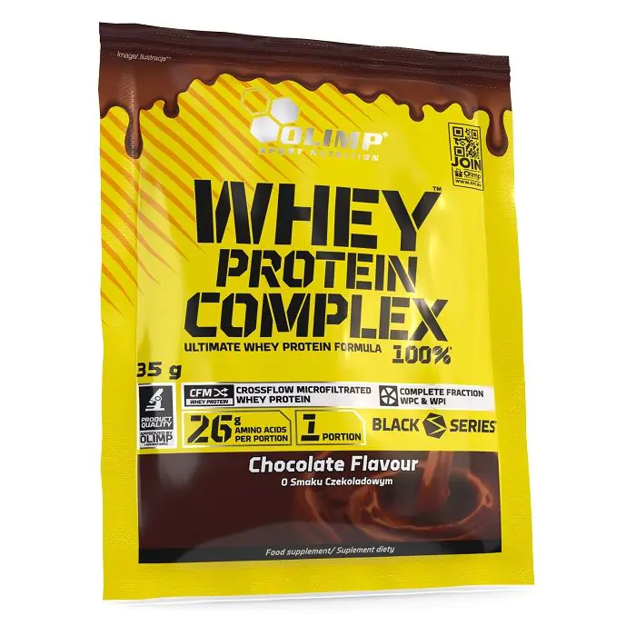 Olimp Whey Protein Complex 100% smaku czekoladowym proszek, 35 g