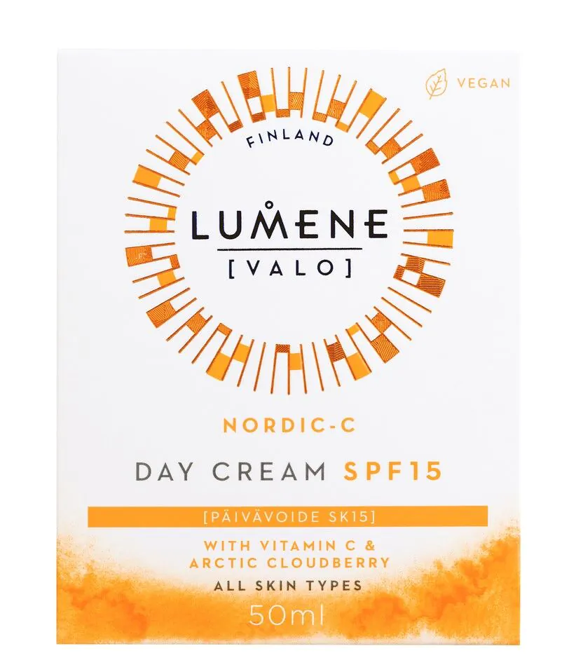 Lumene Nordic-C Krem z witaminą C do każdego typu cery SPF15
