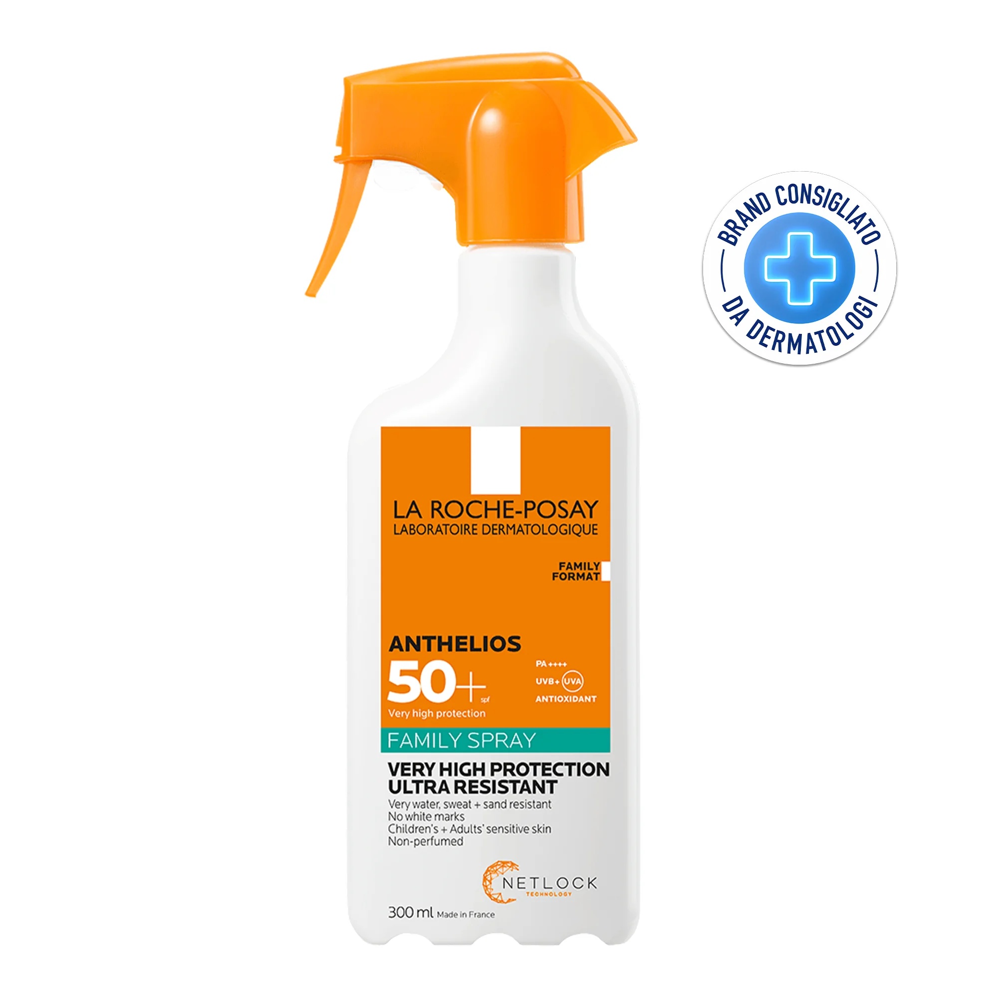 LA ROCHE POSAY La Roche Posay Anthelios Familiespray 50+ 300 ml Gezinsbescherming