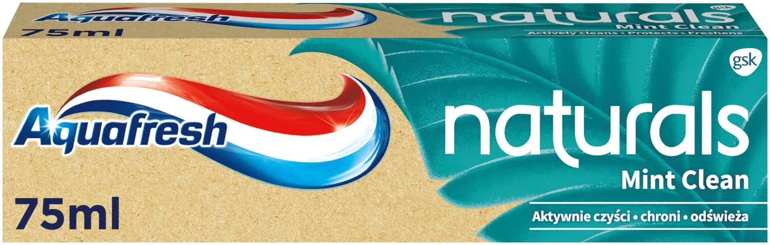 Aquafresh Naturals Mint Clean Pasta do zębów