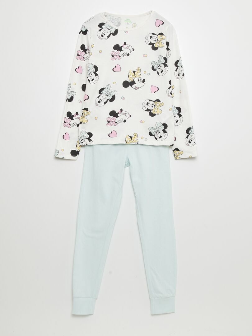 Conjunto de pijama de 2 piezas de Disney - BLANCO