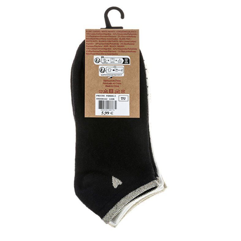 Calcetines y medias amarillas para mujer