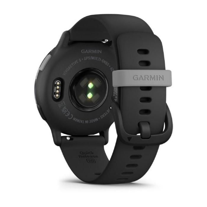 Smartwatch - GARMIN - Vivoactive 5 - Pulseira de silicone preta