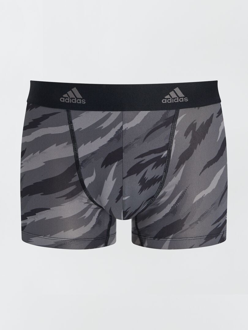 Conjunto de 3 calzoncillos bóxer 'adidas' - NEGRO
