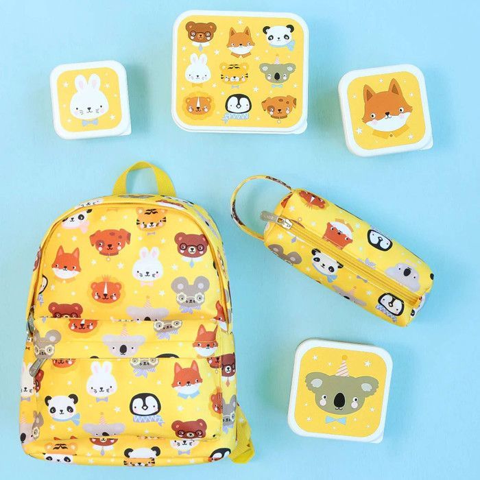 A Little Lovely Company | Trousse d'école et loisirs pour enfant Jaune - TU