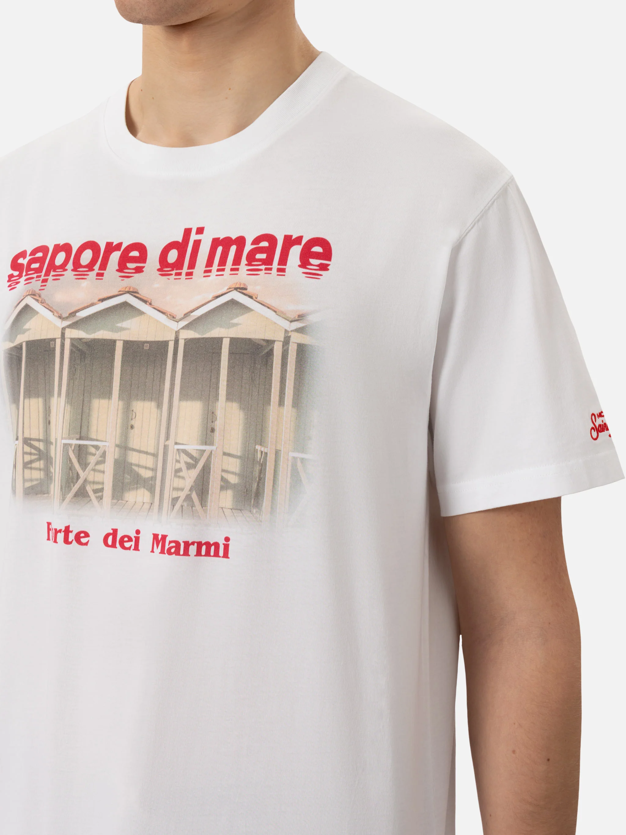 Katoenen heren-T-shirt met 
