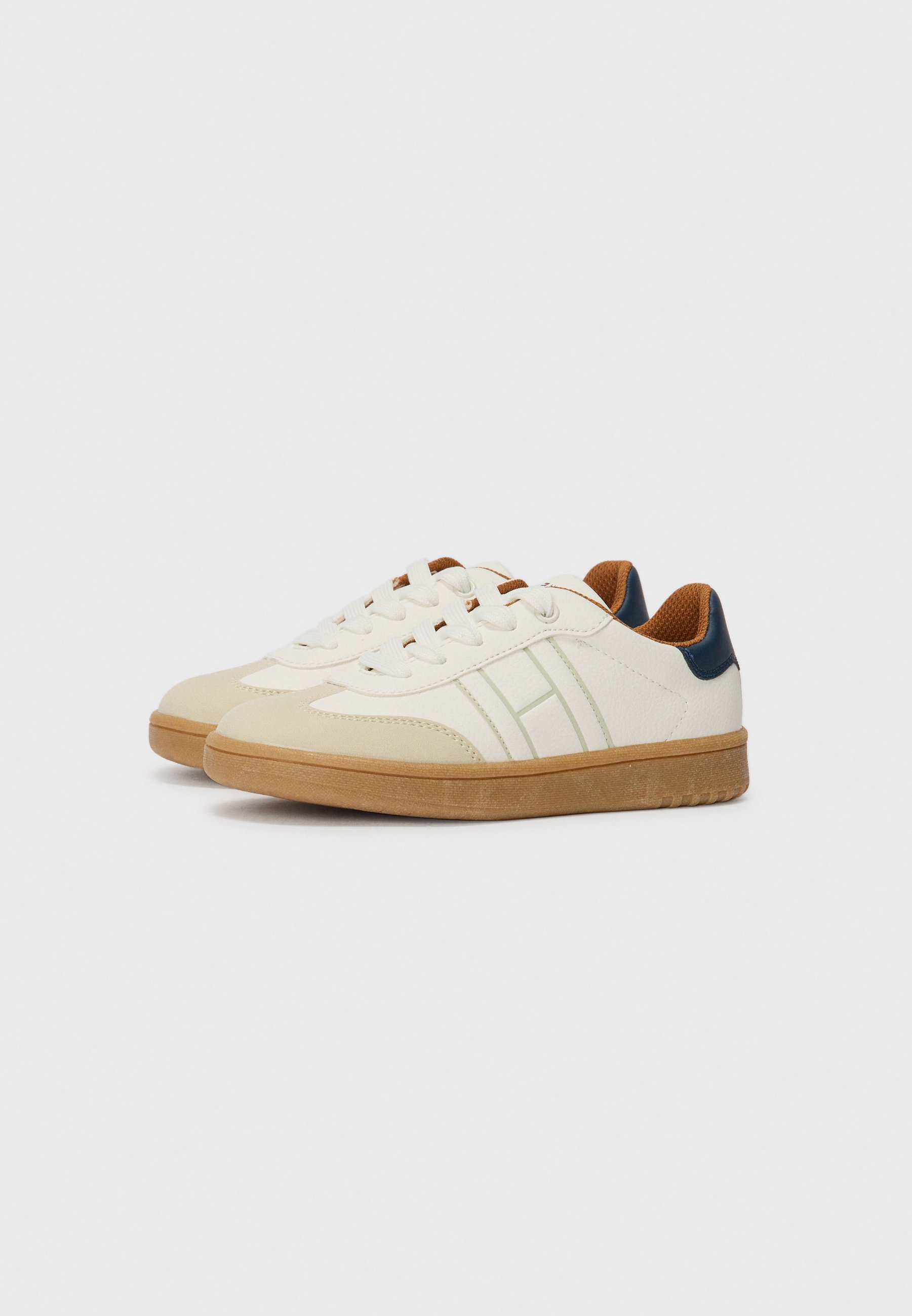 Tommy Hilfiger JACK UNISEX - Scarpe da ginnastica - beige/bianco sporco/blu