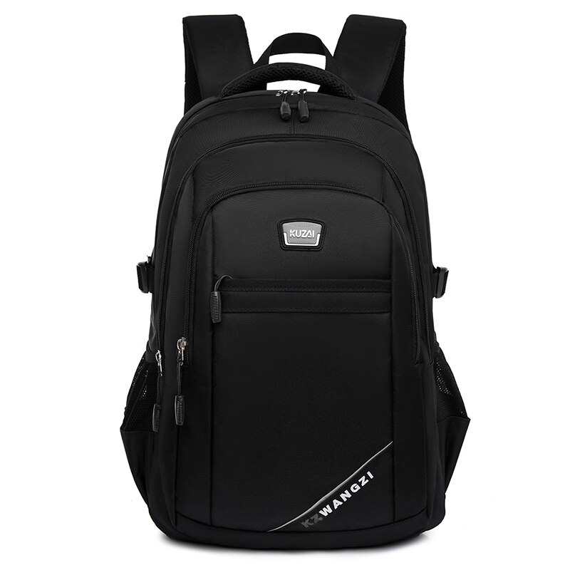 Zaino da uomo in tessuto Oxford impermeabile per laptop da 15,6 pollici, borsa da viaggio capiente, borsa scolastica alla moda e versatile per studenti.