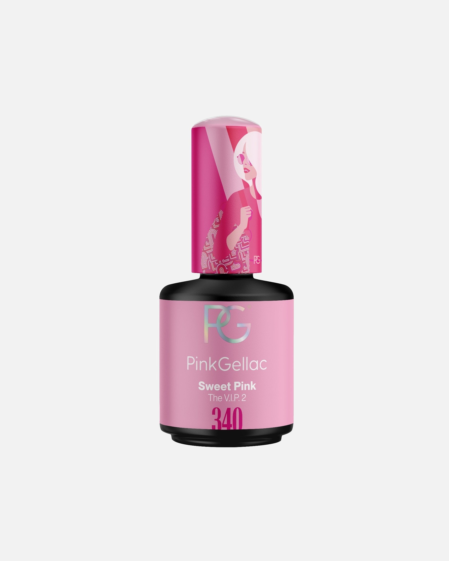 Pink Gellac UV Nail Polish Gelinis nagų lakas - 15ml