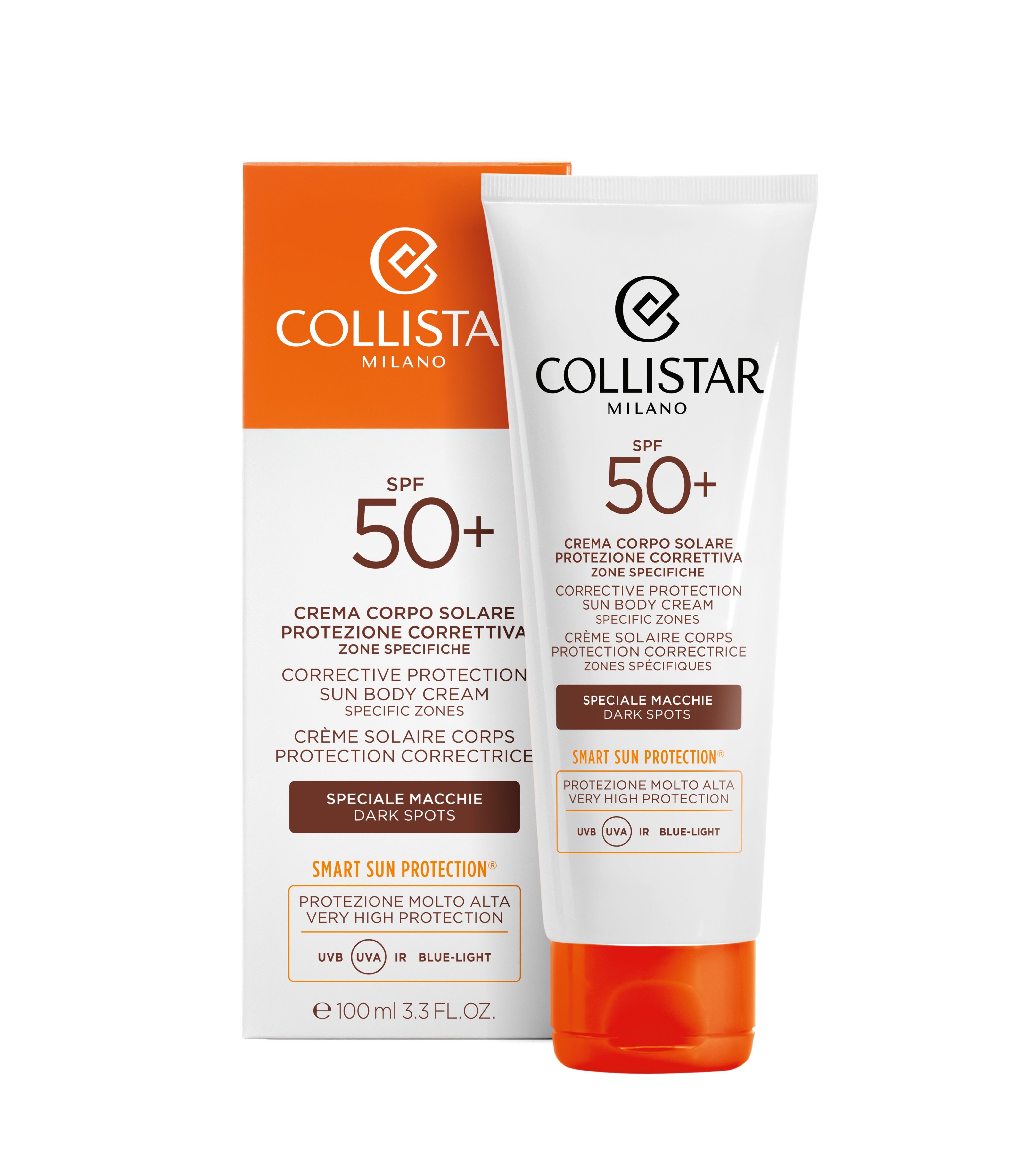 Korekcinis apsauginis kūno kremas SPF 50 Kūno apsauga