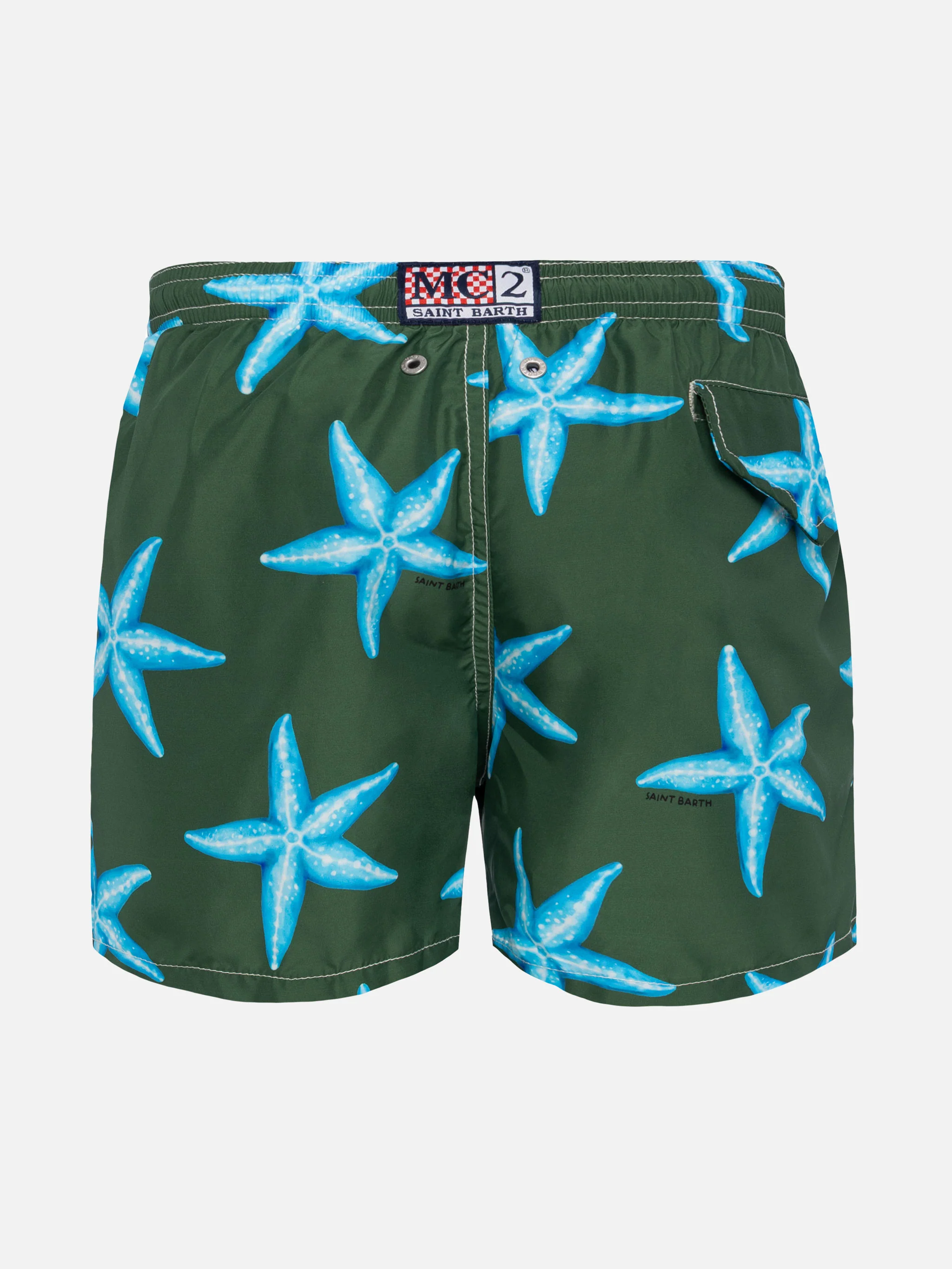 Maillot de bain Jean Lighting en tissu léger à imprimé étoiles de mer