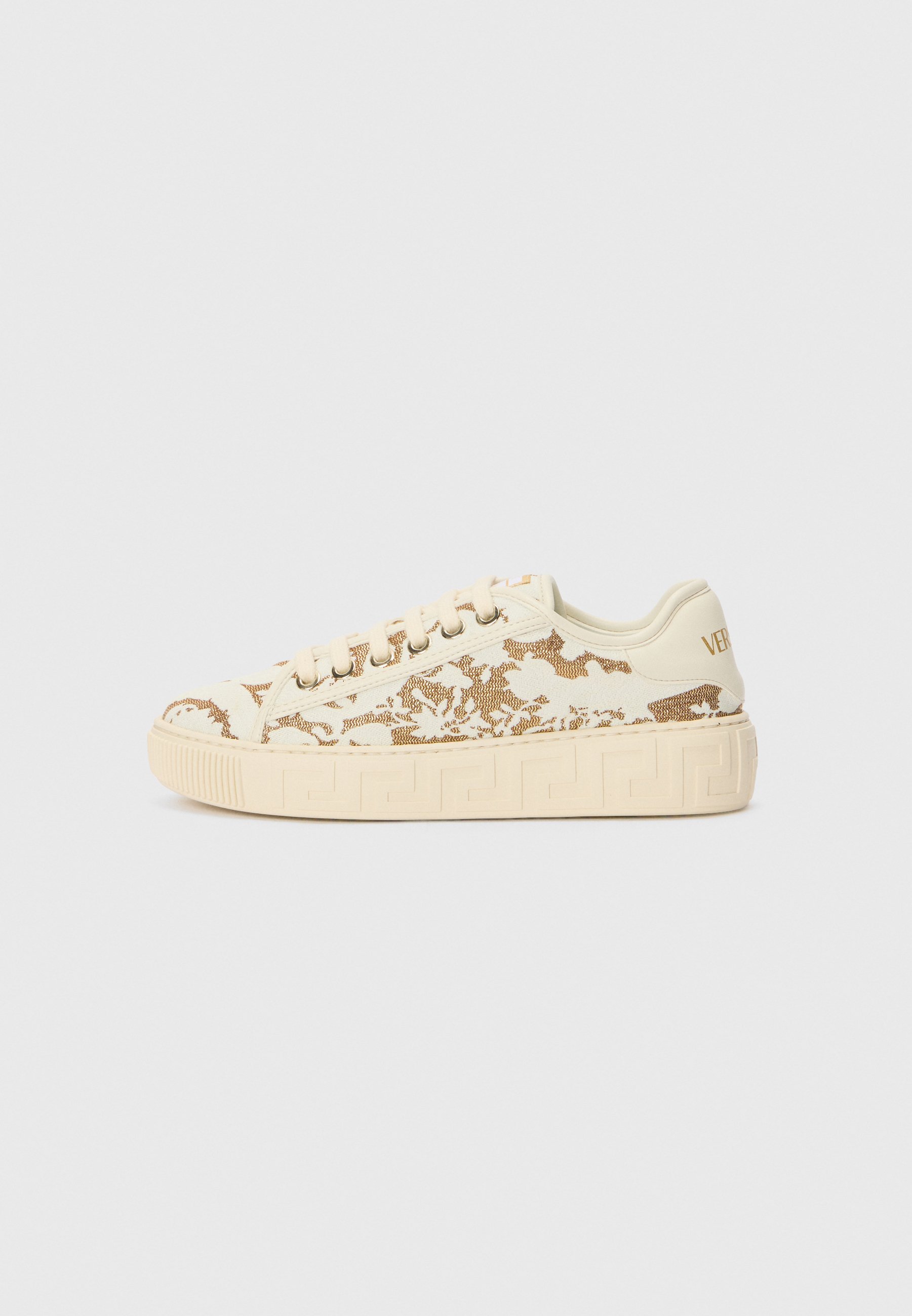 Versace Sneakers - hvit/gullfarget