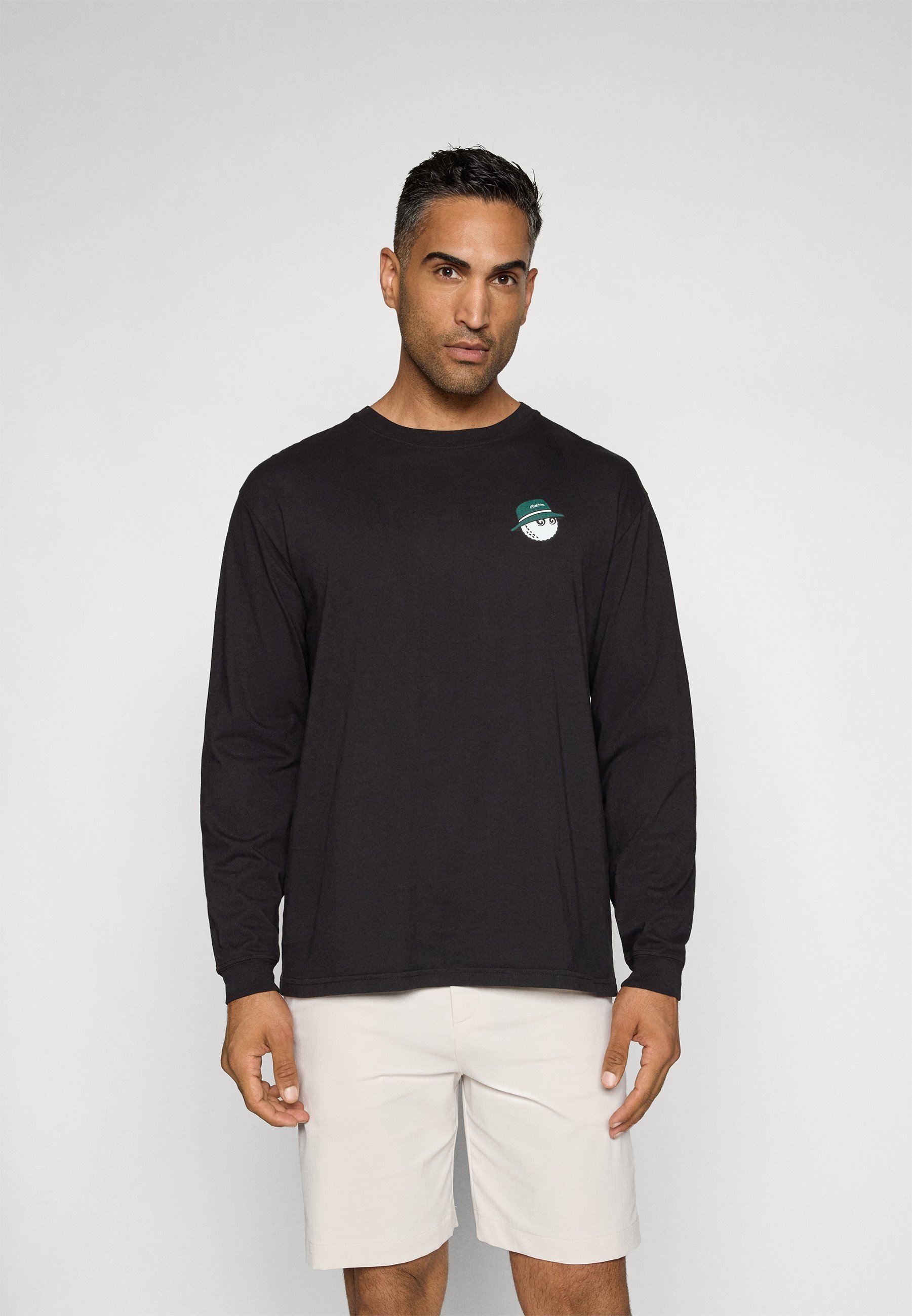 Camiseta Malbon GORSE COOPER - Manga comprida - preta