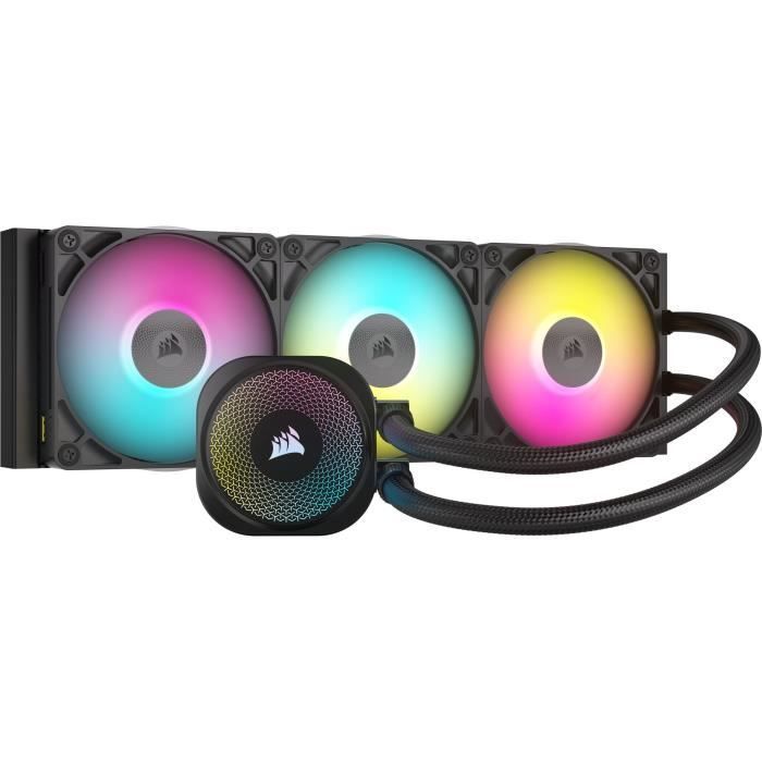 Wasserkühlung – CORSAIR – iCUE LINK TITAN 360 RX – RGB – Schwarz