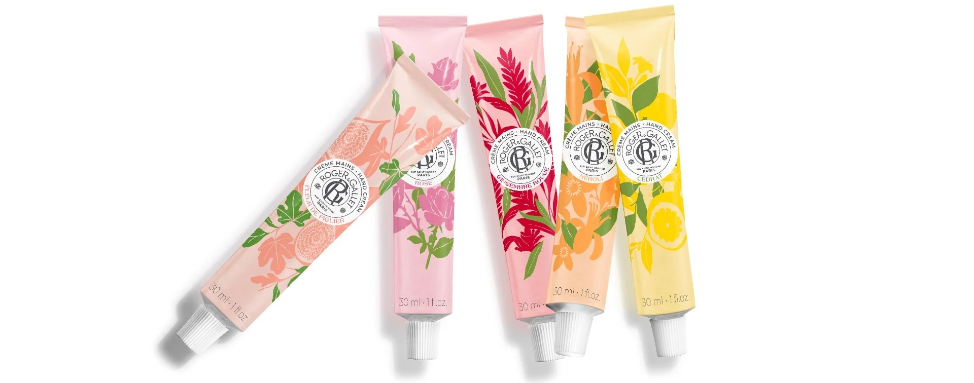 ROGER & GALLET R&G Cedrat Crème Mains 30 ml Geurige en beschermende werking