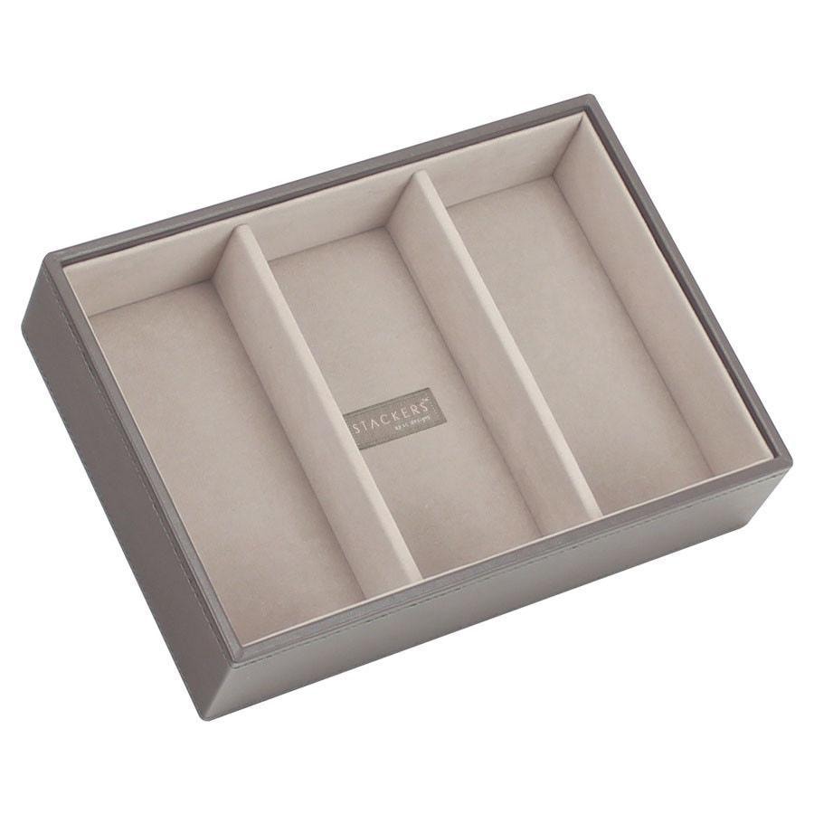 Étagère à trois niveaux Stackers Fashion Accessory Mink & Grey Classic Deep - 1 pièce