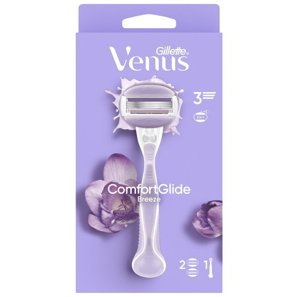 Gillette Venus ComfortGlide Breeze sistem za brijanje<br>Uključuje 2 oštrice britvice