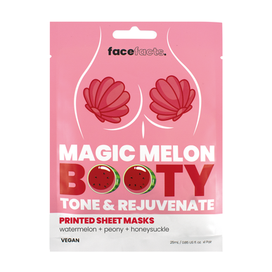 Veido faktai Audinio kaukė „Booty Magic Melon“ 1 pora 1 pora