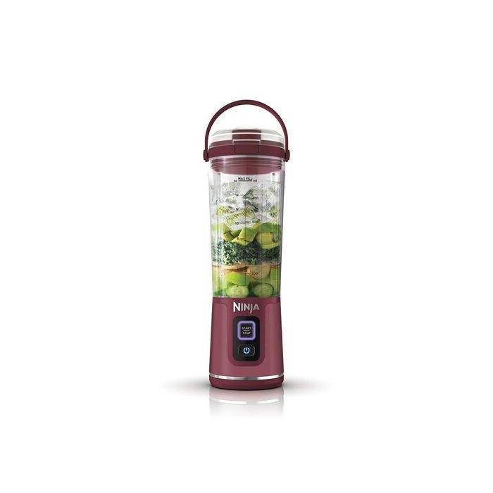 Licuadora portátil Ninja Blast NIN171 - BC151EUCR - Tazón de 530 ml - Autonomía de 2 horas - Inalámbrica - Libre de BPA - Color arándano