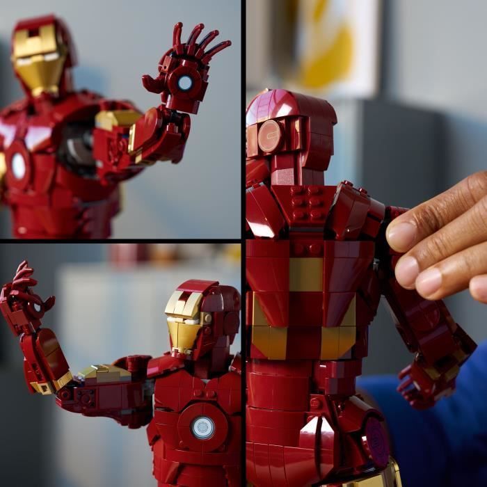 LEGO | Marvel 76344 Iron Man Mark 3 Edizione da collezione - Set di costruzioni per adulti