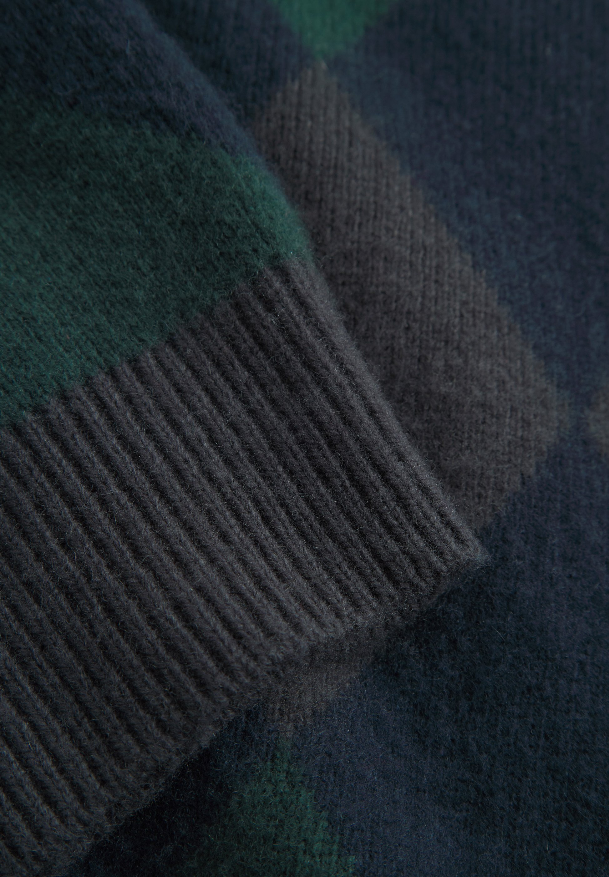 DOUBLE A BY WW JAN CREW NECK - Trui - Green Gables Check