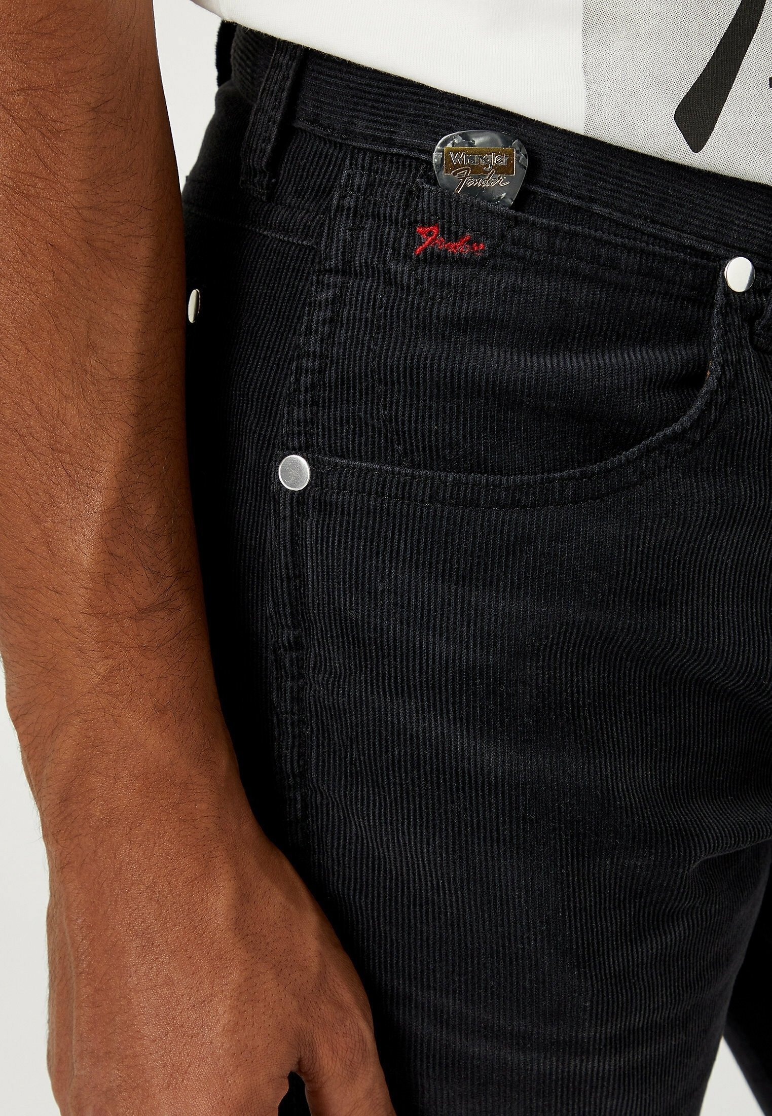 Pantaloni Wrangler - neri