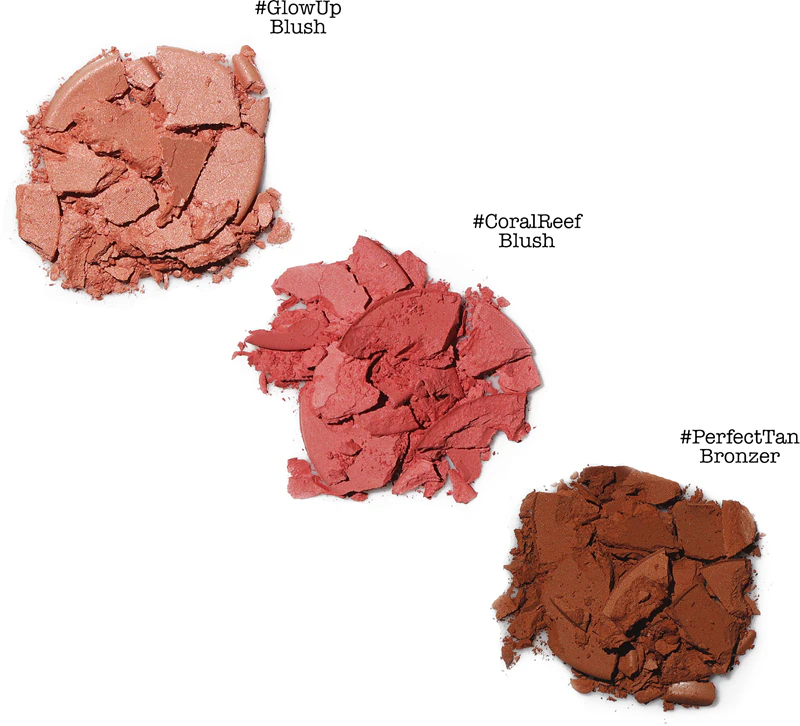 theBalm Voyage Tropics bronzer en rood