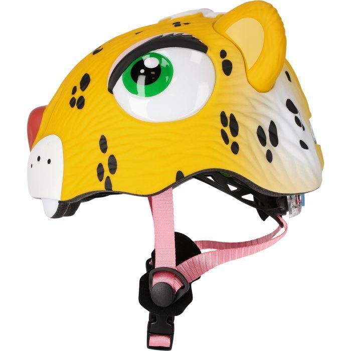 Bike Helmet - CRAZY SAFETY - Leopard - Size S (49-55cm)