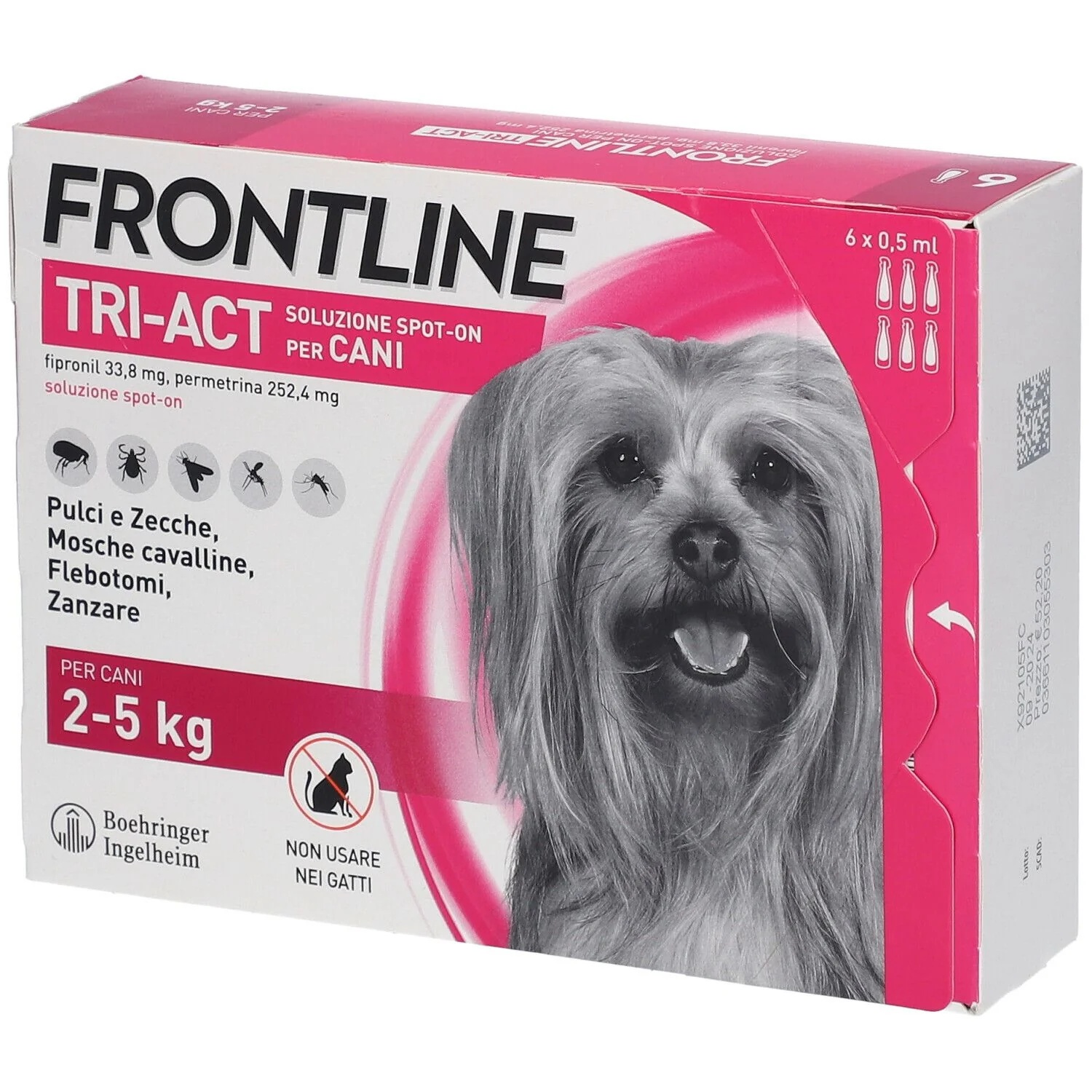 FRONTLINE Frontline Tri-Act*6Pip 2-5 kg