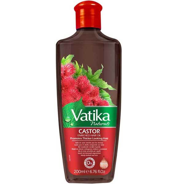 Dabur Vatika Naturals Olejek do włosów wzbogacony rycynowym