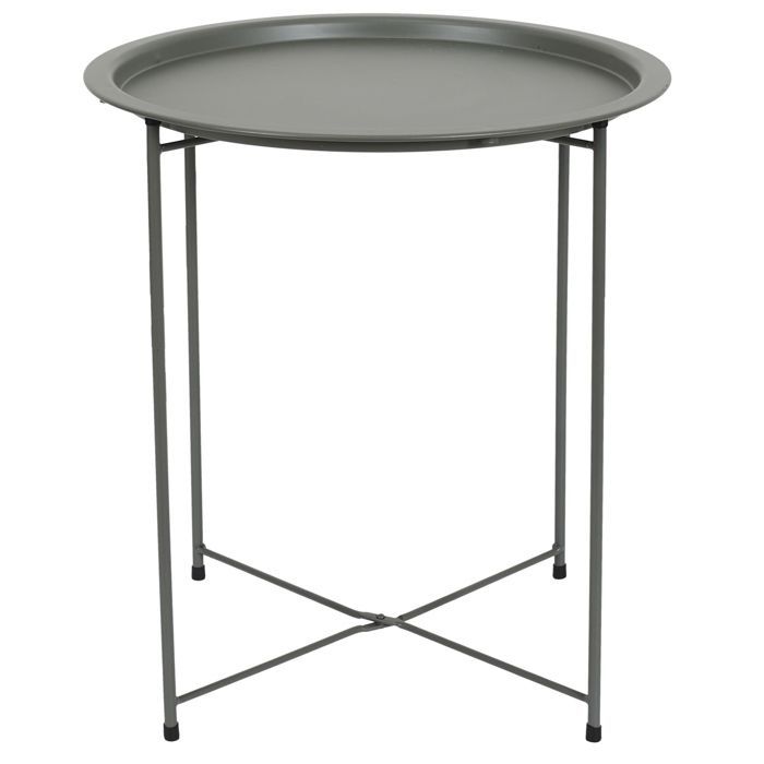 Table D'extérieur - Home Deco Factory - Sienna - Pratique - Vert Olive