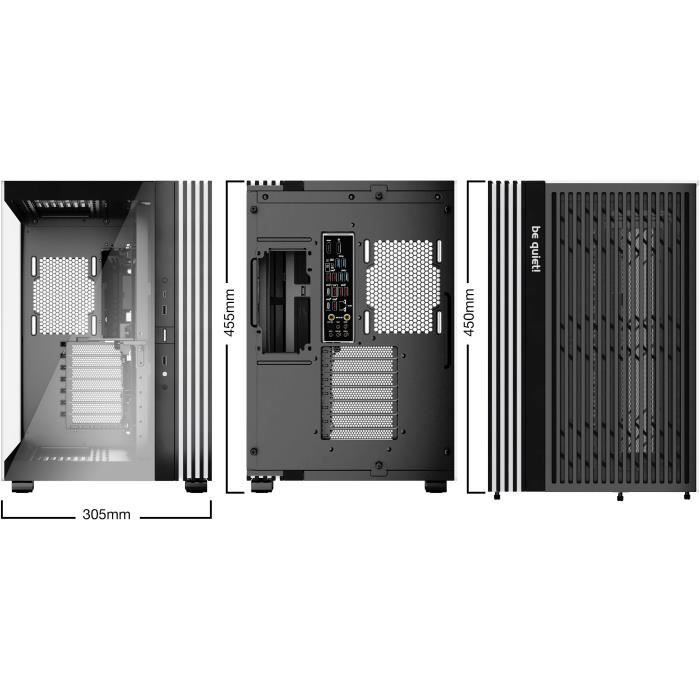 Gabinete para PC - BE QUIET! - Light Base 600 DX - Silencioso - Design Elegante - Compatível com ATX