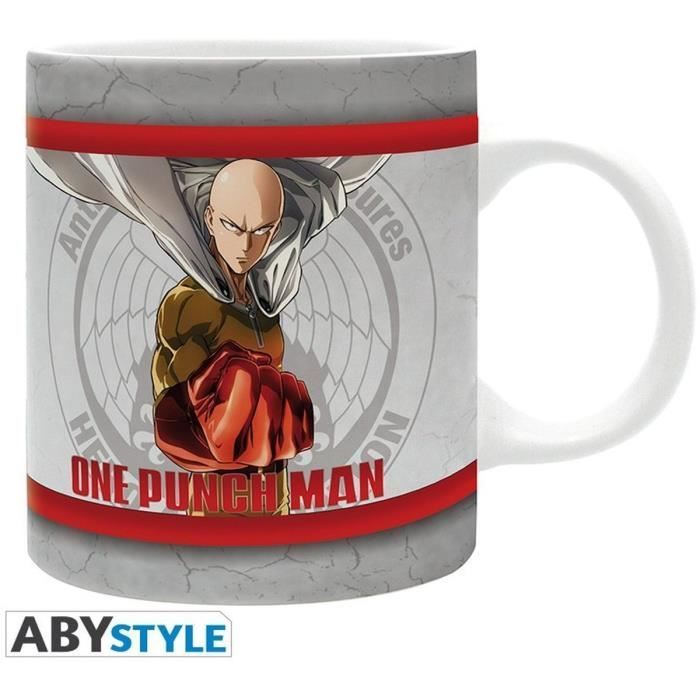 Taza de One Punch Man - 320 ml - Héroe - Sublime - con caja - ABYstyle