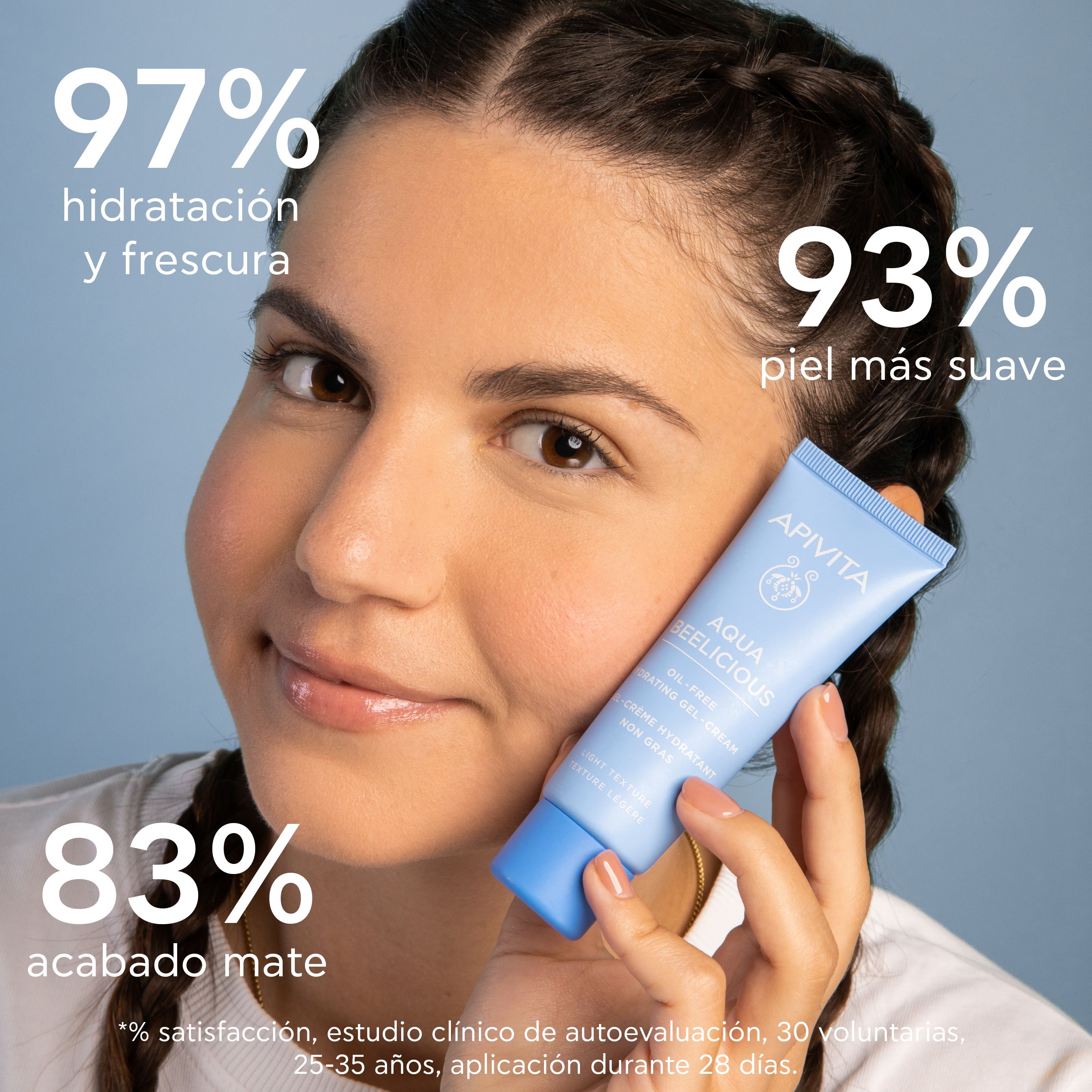 Aqua Beelicious hidratantna krema-gel bez ulja Hidratantne kreme za lice iz ljekarne