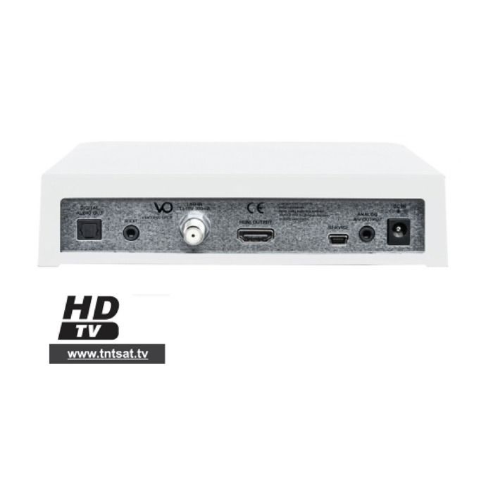 Decodificador de televisión digital terrestre (TDT) vía satélite Philips NEOVIUS3 - Tarjeta TNT SAT válida por 18 meses.
