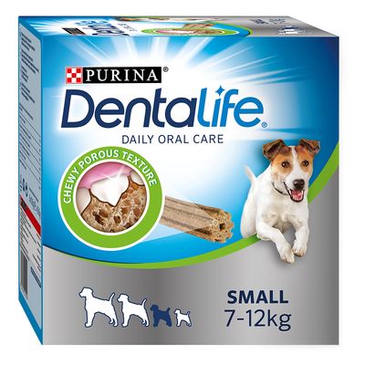 PURINA Dentalife Καθημερινά Σνακ Φροντίδας Οδοντιάτρου για Σκύλους Μικρόσωμων Φυλών (7-12kg)