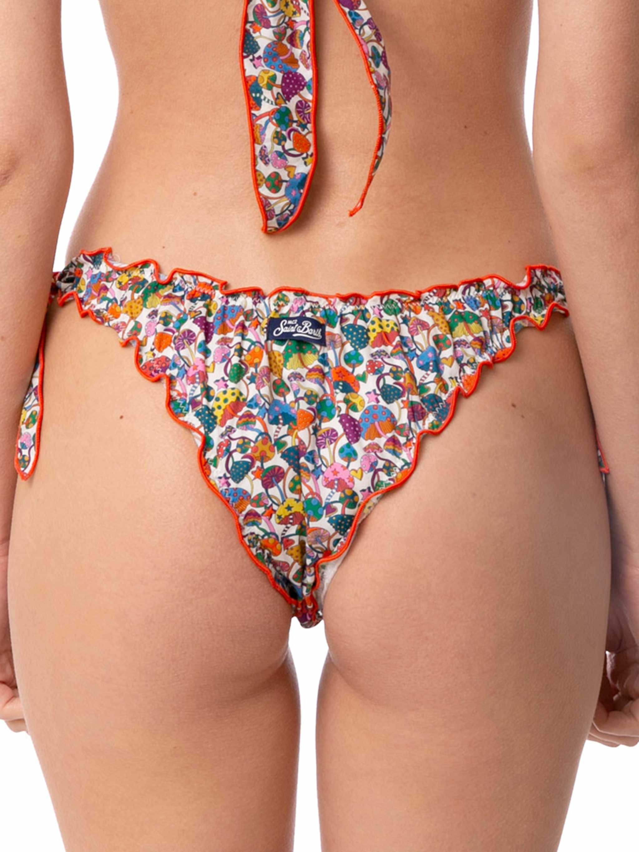 Culotte de bain taille haute à imprimé Liberty pour femme | Conçue pour vous