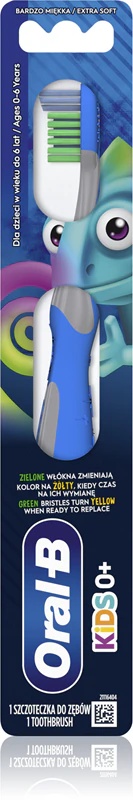 Zobna ščetka Oral-B Kids 0+ za otroke od rojstva do 6. leta starosti