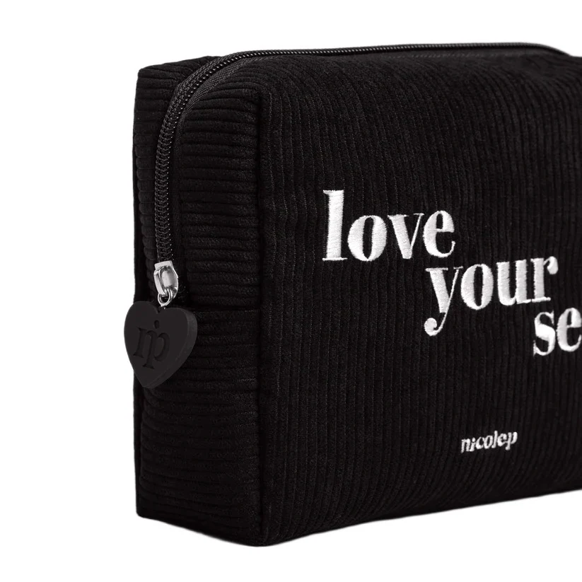 Accessori Corduroy Beauty - Black - Beauty Case