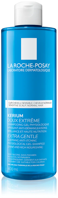 La Roche-Posay Kerium milde, fysiologische gelshampoo voor normaal haar