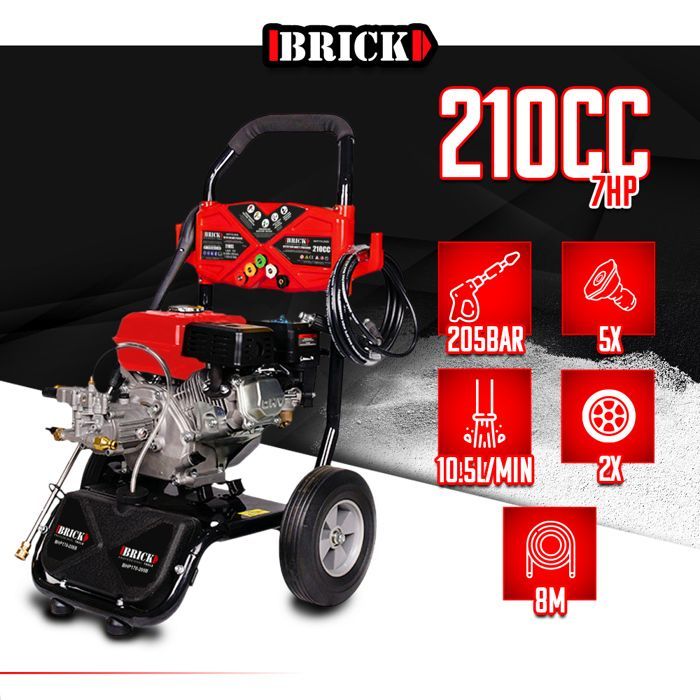 Lavadora térmica de alta pressão - BRICK - BHP170-205B - 205 bar máx. - 2100 W