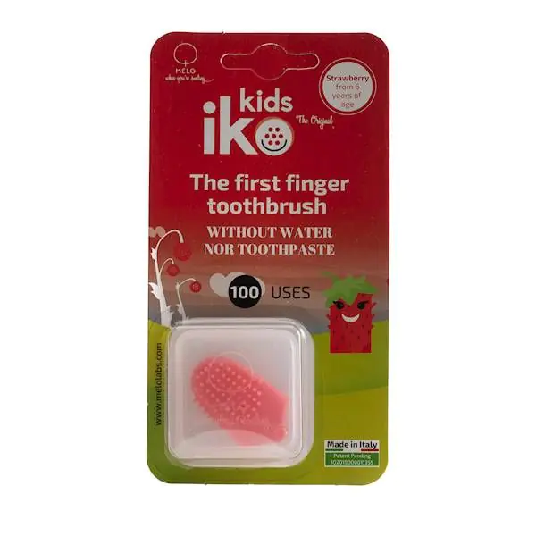Iko Kids Natural Szczoteczka Na Palec Truskawka uka