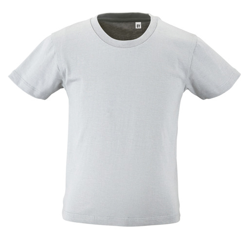 Camiseta De Manga Corta De Niño Cuello Redondo Acanalado Milo