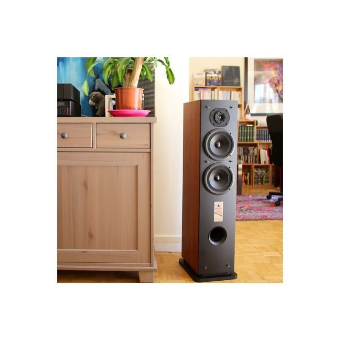Altavoz de suelo TRIANGLE ZERIUS 902 color coñac