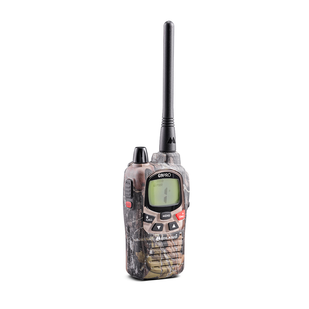 Walkie-talkie G9 Pro Bibanda PMR446/lpd Midland